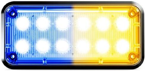 Alpha-Z 7x3 مصابيح LED للطوارئ لسيارات الإسعاف ومصابيح تحذيرية رفيعة جدًا لسيارة الإطفاء in Kuwait