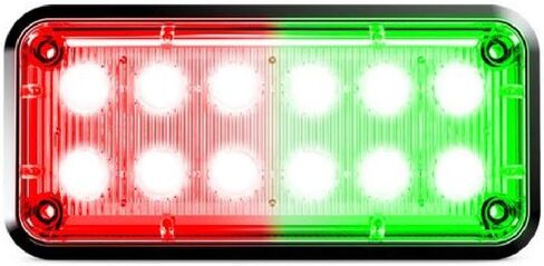 Alpha-Z 7x3 مصابيح LED للطوارئ لسيارات الإسعاف ومصابيح تحذيرية رفيعة جدًا لسيارة الإطفاء in Kuwait