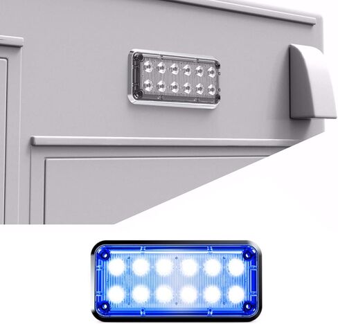 Alpha-Z 7x3 مصابيح LED للطوارئ لسيارات الإسعاف ومصابيح تحذيرية رفيعة جدًا لسيارة الإطفاء in Kuwait