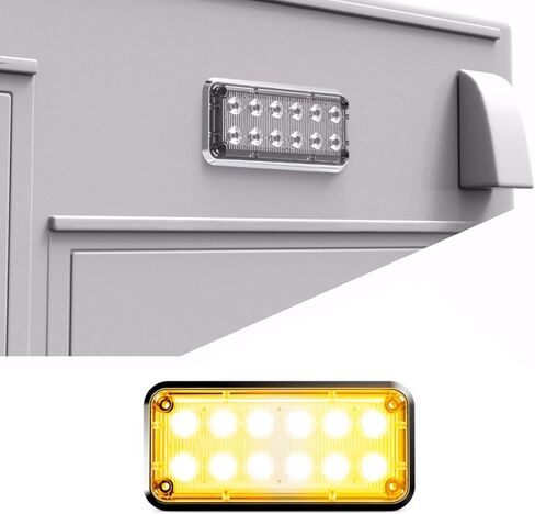 Alpha-Z 7x3 مصابيح LED للطوارئ لسيارات الإسعاف ومصابيح تحذيرية رفيعة جدًا لسيارة الإطفاء in Kuwait