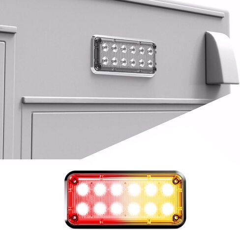 Alpha-Z 7x3 مصابيح LED للطوارئ لسيارات الإسعاف ومصابيح تحذيرية رفيعة جدًا لسيارة الإطفاء in Kuwait