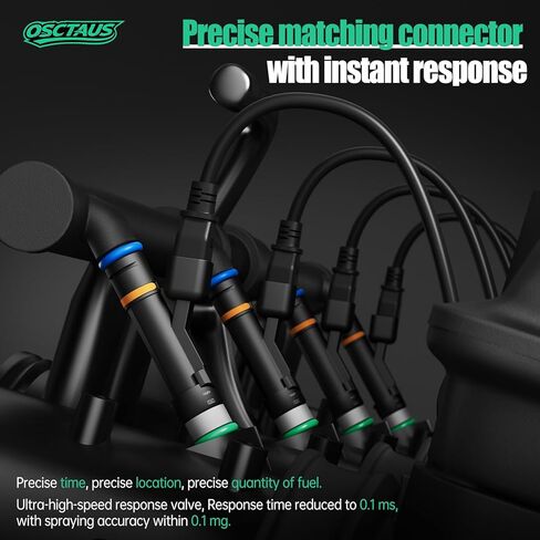 2 Holes Set of 8 Fuel Injectors 12580681 Compatible with Chevy Avalanche 2007-2009,for Express 2500 2008-2009,for GMC Envoy 2005-2009,for Yukon 2007-2009,for Hummer H2 2008 FJ887 in Kuwait