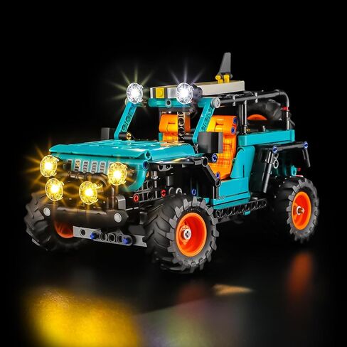 Vaodest LED Light Kit Compatible with Lego 42226 Technic BMW M4 GT3 EVO Race Car Building Blocks Set, Display Lights for Lego 42226 Model (Lights Only, No Model) in Saudi Arabia