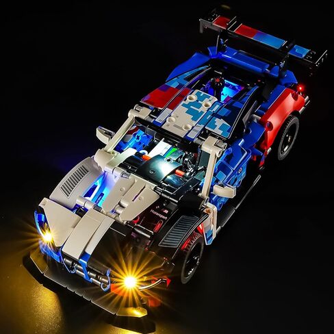 Vaodest LED Light Kit Compatible with Lego 42226 Technic BMW M4 GT3 EVO Race Car Building Blocks Set, Display Lights for Lego 42226 Model (Lights Only, No Model) in Saudi Arabia