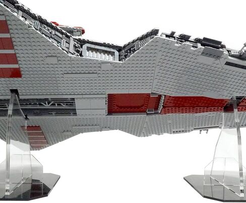 حامل عرض متوافق مع LEGO Star Wars 75367 Venator-Class Republic Attack Cruiser - حامل سفينة UCS بزاوية 35 درجة - المجموعة غير متضمنة in Kuwait