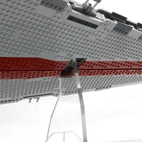 حامل عرض متوافق مع LEGO Star Wars 75367 Venator-Class Republic Attack Cruiser - حامل سفينة UCS بزاوية 35 درجة - المجموعة غير متضمنة in Kuwait