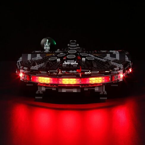 مصابيح LED متوافقة مع مكعبات بناء Lego Star Wars The Dark Falcon 75389 - غير متضمنة مع النموذج - فكرة هدية لمحبي حرب النجوم in Kuwait