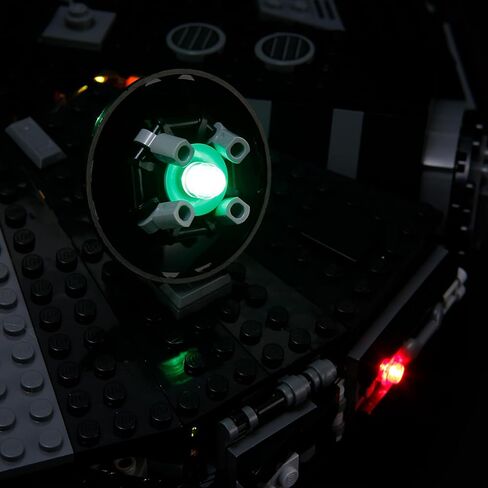 مصابيح LED متوافقة مع مكعبات بناء Lego Star Wars The Dark Falcon 75389 - غير متضمنة مع النموذج - فكرة هدية لمحبي حرب النجوم in Kuwait
