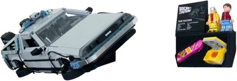 حامل حائط ثلاثي الأبعاد لـ Lego Back to The Future Time Machine 10300 Delorean in Kuwait