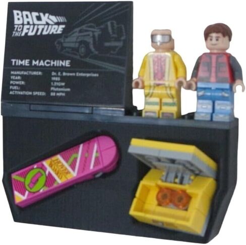 حامل حائط ثلاثي الأبعاد لـ Lego Back to The Future Time Machine 10300 Delorean in Kuwait