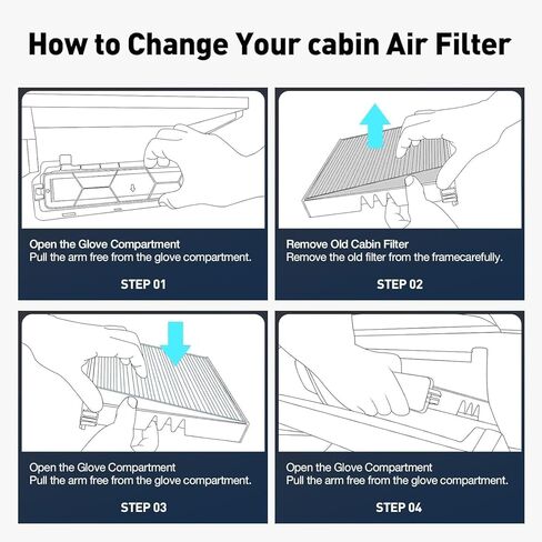 CX90 Cabin Air Filter for Mazda CX-90 2024 2025,CX-70 2025 For OE KR9P61J6X in Saudi Arabia