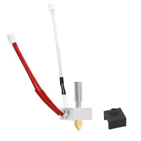 Hotend for Elegoo Neptune 3 Pro Hot End Kit for Neptune 3 Plus/Max Extruder Head Heater Break غطاء سيليكون الثرمستور مع 4 قطع فوهات إضافية لأجزاء ملحقات الطابعة ثلاثية الأبعاد in Kuwait