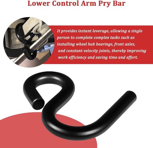 6007 Car Lower Control Arm Prying Tool, 7/8" Diameter Vehicle Lower Ball Joint Pry Tools, Auto Separator Suspension Specialty Bushing Removal Replacement, Universal for SUV RV Truck in Saudi Arabia