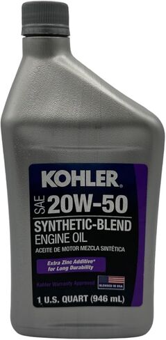 مجموعة تغيير زيت المحرك شبه الاصطناعية CYCLEMAX 20W-50 المتوافقة مع محركات Kohler لتهذيب الحشائش in Kuwait