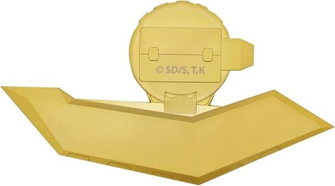 Yu-Gi-Oh! 24K Gold Plated Duel Disk Mini Replica in Saudi Arabia