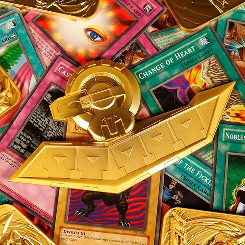 Yu-Gi-Oh! 24K Gold Plated Duel Disk Mini Replica in Saudi Arabia