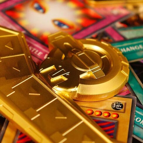 Yu-Gi-Oh! 24K Gold Plated Duel Disk Mini Replica in Saudi Arabia