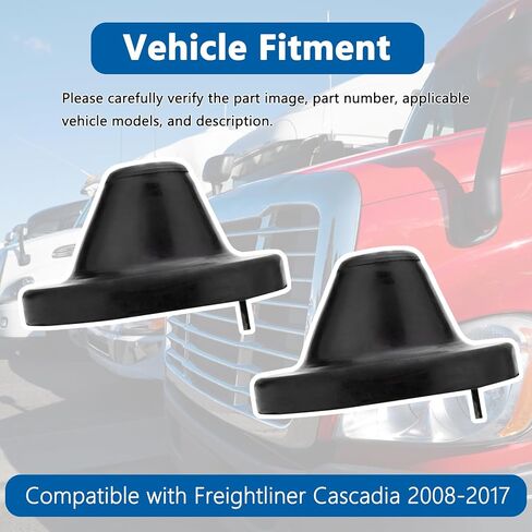 2Pcs Rear Bumper Hood Stop Cone Mount Compatible with Freightliner Cascadia 2008-2017, A18-59704-000, A17-20868-000 in Saudi Arabia