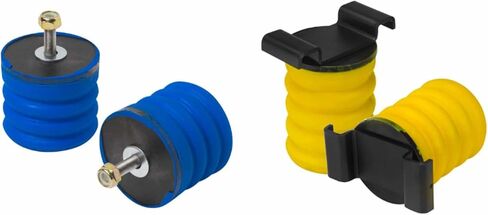 SuperSprings Set of Front & Rear SumoSprings fits 2005-2015 Tacoma 4WD and 2000-2021 Tundra 2WD 4WD | Maintenance-Free | Designed to Stabilize Weight Transfer | SSF-604-40 SSR-610-54 in Kuwait