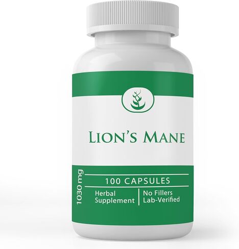 PURE ORIGINAL INGREDIENTS Lion's Mane (730 Capsules) No Magnesium or Rice Fillers, Always Pure, Lab Verified in Saudi Arabia
