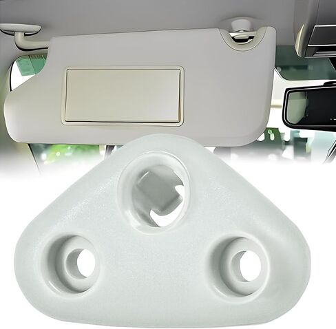 Sun Visor Bracket Replacement Compatible with Subaru Forester Impreza Crosstrek, Gray Sunvisor Mount Repair Clip, Fix Drooping Sun Visor Bracket in Saudi Arabia