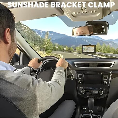 Sun Visor Bracket Replacement Compatible with Subaru Forester Impreza Crosstrek, Gray Sunvisor Mount Repair Clip, Fix Drooping Sun Visor Bracket in Saudi Arabia