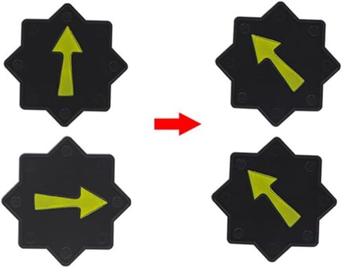 SUMAG Arrow Changing Magic Tricks Arrow Go up or Down Direction Change Close up Props Illusions Gimmicks Mentallism Accessory in Kuwait