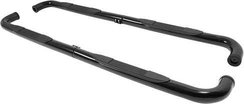 Running Board Side Step Compatible with 2001-2003 Ford F-150 Super Crew Cab (Include 2004 Heritage) Step Nerf Bar Steel+Plastic Powder Coated Black in Kuwait