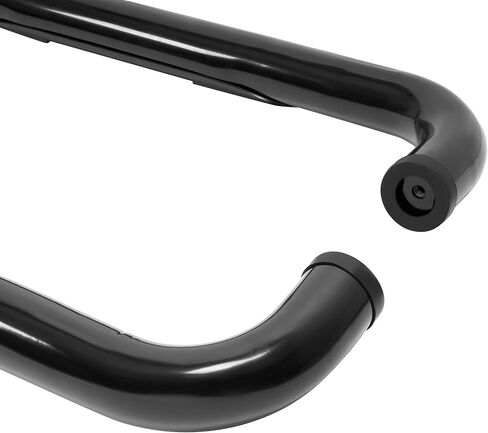 Running Board Side Step Compatible with 2001-2003 Ford F-150 Super Crew Cab (Include 2004 Heritage) Step Nerf Bar Steel+Plastic Powder Coated Black in Kuwait