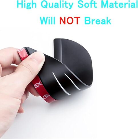 Vehicle Wind Deflector Mirror Rain Visor Eyebrow Compatible with BMW Series Interior Accessories,Silicone Rain Shield-Car Rear View Mirror Rain Cover for Car (2 Pack) in Saudi Arabia