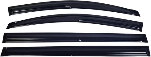 Window Visors Compatible with 2011 2012 2013 2014 2015 2016 2017 2018 2019 2020 Toyota Sienna, Rain Guards Sun Shields Window Deflector, Tape-On Mugen Style, 4PCS in Saudi Arabia
