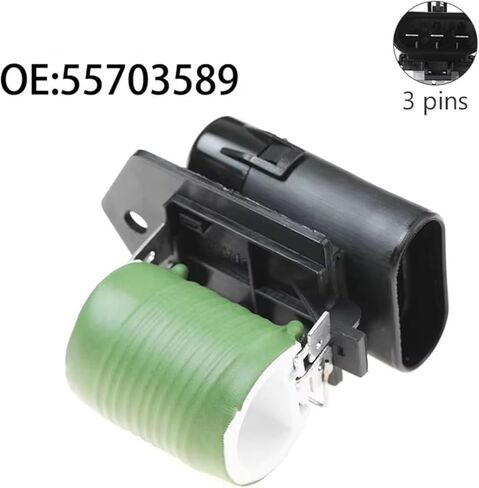 A/C Fan Control Resistor for Opel for Adam 2012 2013 2014 2015 2016 2017 2018 Car Heater Motor Blower Resistor 55703589 in Kuwait
