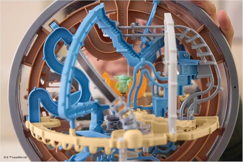 Spin Master Games, Star Wars Perplexus, Mandalorian-Themed 3D Gravity Maze & 3D Puzzle Game with 80 Obstacles, Grogu Miniature Inside, Problem-Solving Challenging Brain Teaser Fidget Toy, Ages 8 & Up in Kuwait