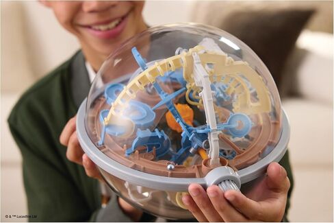 Spin Master Games, Star Wars Perplexus, Mandalorian-Themed 3D Gravity Maze & 3D Puzzle Game with 80 Obstacles, Grogu Miniature Inside, Problem-Solving Challenging Brain Teaser Fidget Toy, Ages 8 & Up in Kuwait