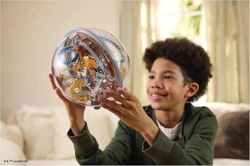Spin Master Games, Star Wars Perplexus, Mandalorian-Themed 3D Gravity Maze & 3D Puzzle Game with 80 Obstacles, Grogu Miniature Inside, Problem-Solving Challenging Brain Teaser Fidget Toy, Ages 8 & Up in Kuwait