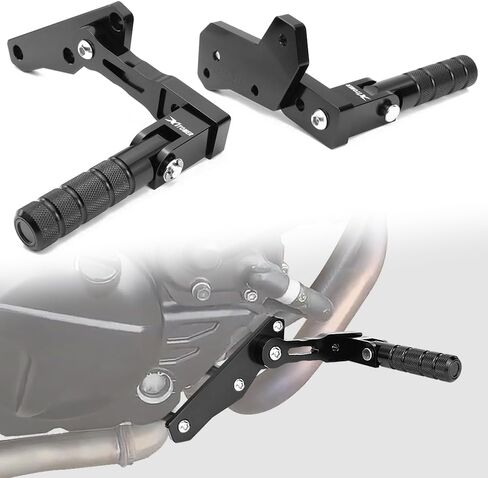 Xitomer Adjustable Highway Foot Pegs Mounts Compatible with SV650/ABS 2017-2024/ SV650X 2019 2020 2021 2022 2023 2024 Rider Adjustable Footpeg Kit in Kuwait