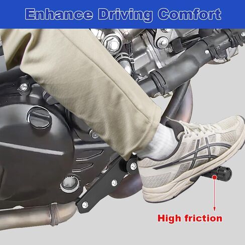 Xitomer Adjustable Highway Foot Pegs Mounts Compatible with SV650/ABS 2017-2024/ SV650X 2019 2020 2021 2022 2023 2024 Rider Adjustable Footpeg Kit in Kuwait