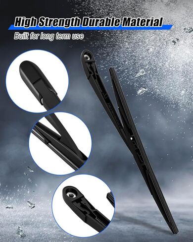 Rear Windshield Wiper Arm with Blade Fit for Subaru Forester 2010-2021 Replace 86532-SC080 86542AG080 86538AG010 86532SC08 in Saudi Arabia
