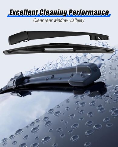 Rear Windshield Wiper Arm with Blade Fit for Subaru Forester 2010-2021 Replace 86532-SC080 86542AG080 86538AG010 86532SC08 in Saudi Arabia