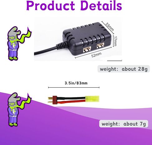 7.4V 1100mAh 35C T Plug(red) LiPo Battery, Fit for HBX 16889 16890A 18690SA 3100A Truck BEZGAR HS181/HM181,HM165 Most 1/16, 1/18 4WD Scale RC Car Truck with Charger in Saudi Arabia