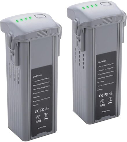 2-Pack Intelligent Flight Battery Compatible for DJI Air 3/ Air 3S Drone Series, Upgraded Rechargeable Battery with 4241mAh Large Capacity Flight Max 45 Minutes in Kuwait