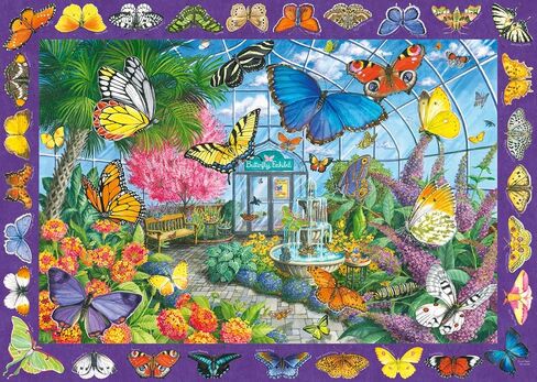 لعبة ألغاز Ravensburger The Butterfly Place ذات الحجم الكبير مكونة من 500 قطعة للبالغين in Kuwait
