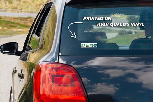 Love Your Mother Earth Environmental Climate Change Vinyl Sticker Decal (2 Pack) - 5.75x1.75 Inches - for Car Truck SUV Van Window Bumper Wall Laptop Tablet Cup Tumbler and Any Smooth Surface in Kuwait