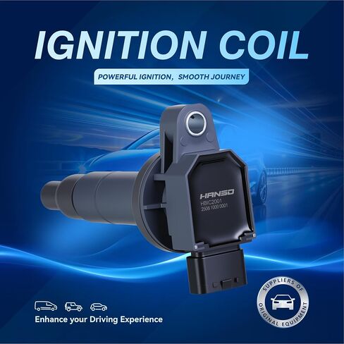 UF316 Ignition Coil Pack Set of 4 Compatible with Toyota Prius Prius C Corolla Yaris Echo Scion xA xB 1NZ-FE 1.5L 1.3L L4 Engine Replaces UF316T 90919-02240 90919-02226 in Saudi Arabia