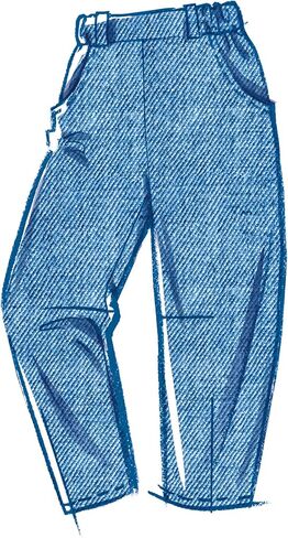 McCall's M8618HH Easy-to-Make Children's Top, Dress and Pants Sewing Pattern Packet, Design Code M8618, Sizes 3-4-5-6 in Saudi Arabia