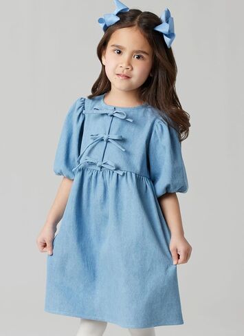 McCall's M8618HH Easy-to-Make Children's Top, Dress and Pants Sewing Pattern Packet, Design Code M8618, Sizes 3-4-5-6 in Saudi Arabia