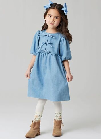 McCall's M8618HH Easy-to-Make Children's Top, Dress and Pants Sewing Pattern Packet, Design Code M8618, Sizes 3-4-5-6 in Saudi Arabia