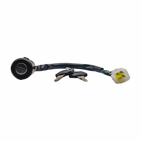 RedCap 4-Wire Ignition Switch with Keys 50cc 70cc 90cc 110cc 125cc 150cc 200cc 250cc ATV Dirt Bike Go-Kart Compatible with Apollo Blazer 125 Commander 125 TaoTao Kazuma Sunl Coolster Buyang in Kuwait