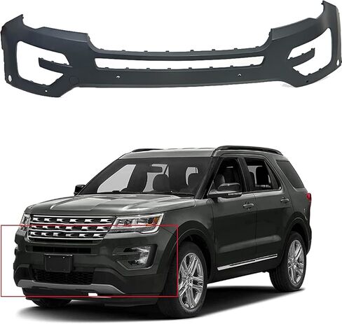 غطاء المصد الأمامي البلاستيكي لاستبدال اللفافة لـ 2016 2017 Explorer Base Limited Platinum Sport XLT Sport Utility in Kuwait