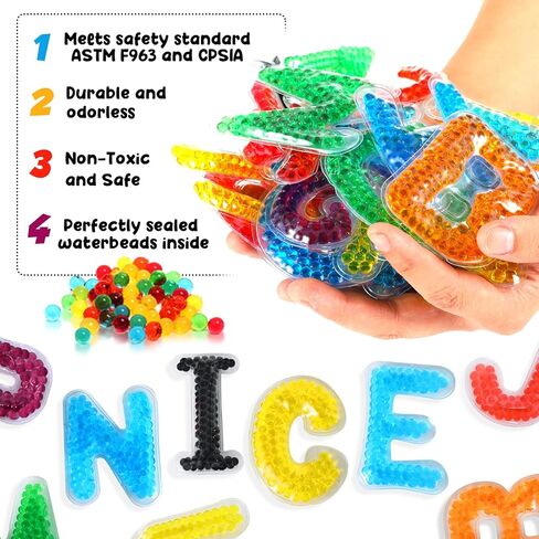 LESONG Autism Sensory Fidget Toys: Alphabet Letters ABC Learning Educational Montessori Toys,Quiet Fidgets Sensory Toys for Classroom Calm Down Corner Autistic Relief in Saudi Arabia